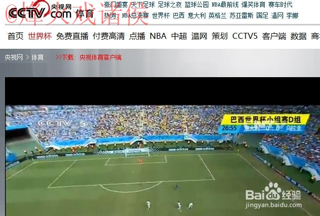 免费观看全站世界杯直播的方法和平台推荐